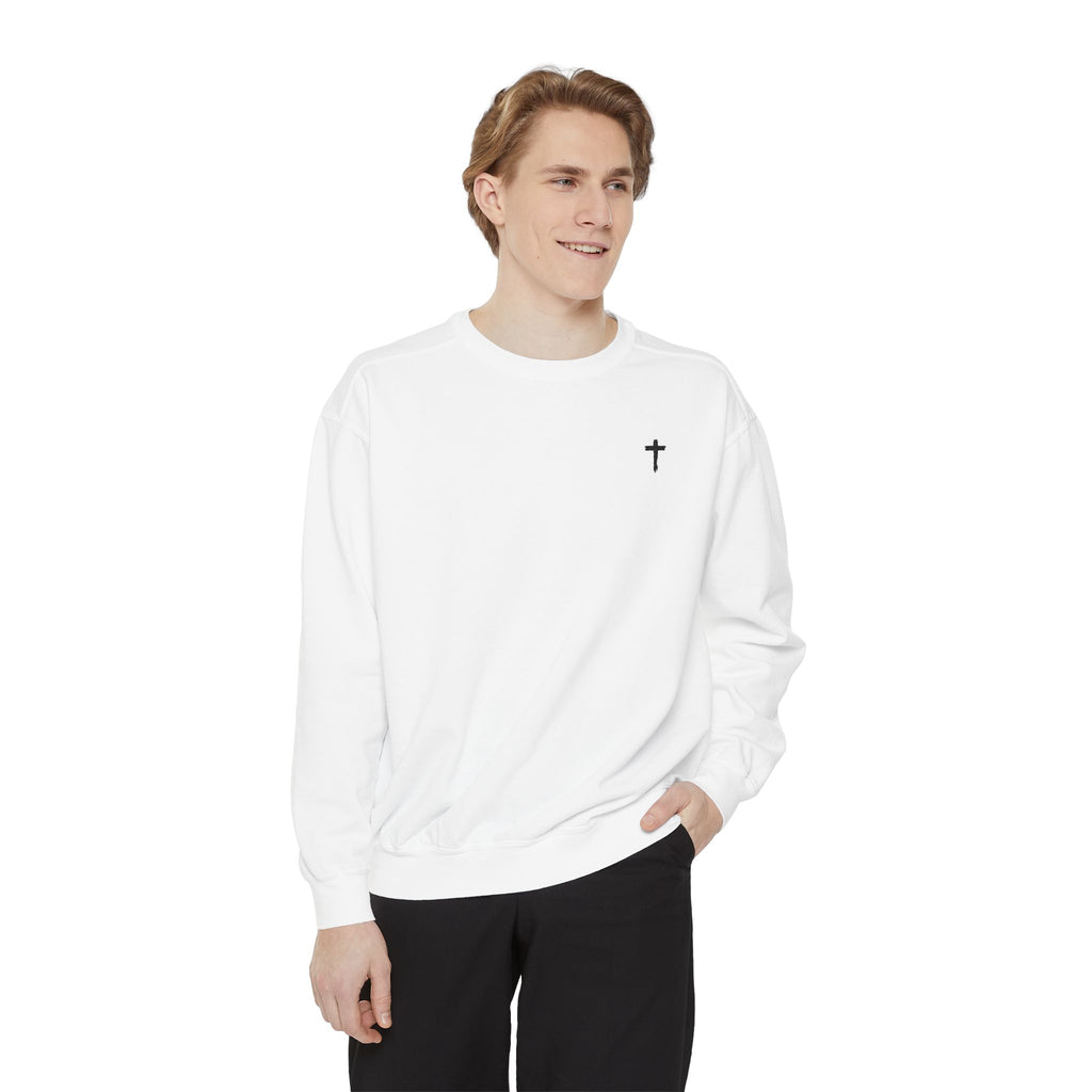 Heavy Sweatshirt - Cross (Embroidered)