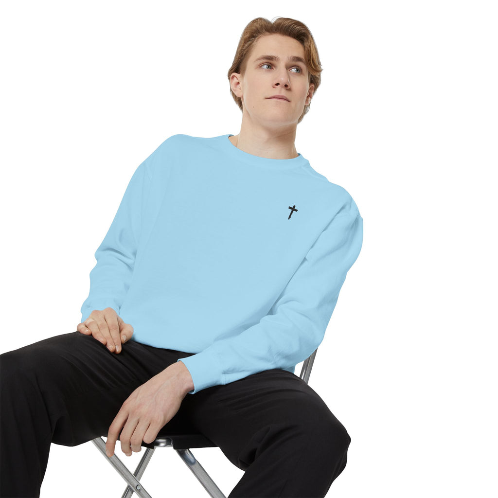 Heavy Sweatshirt - Cross (Embroidered)