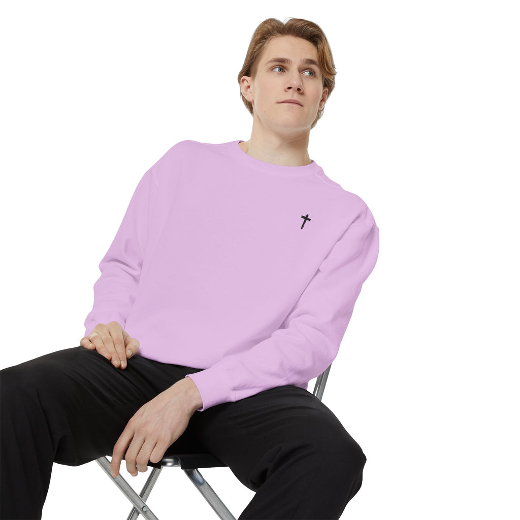 Heavy Sweatshirt - Cross (Embroidered)