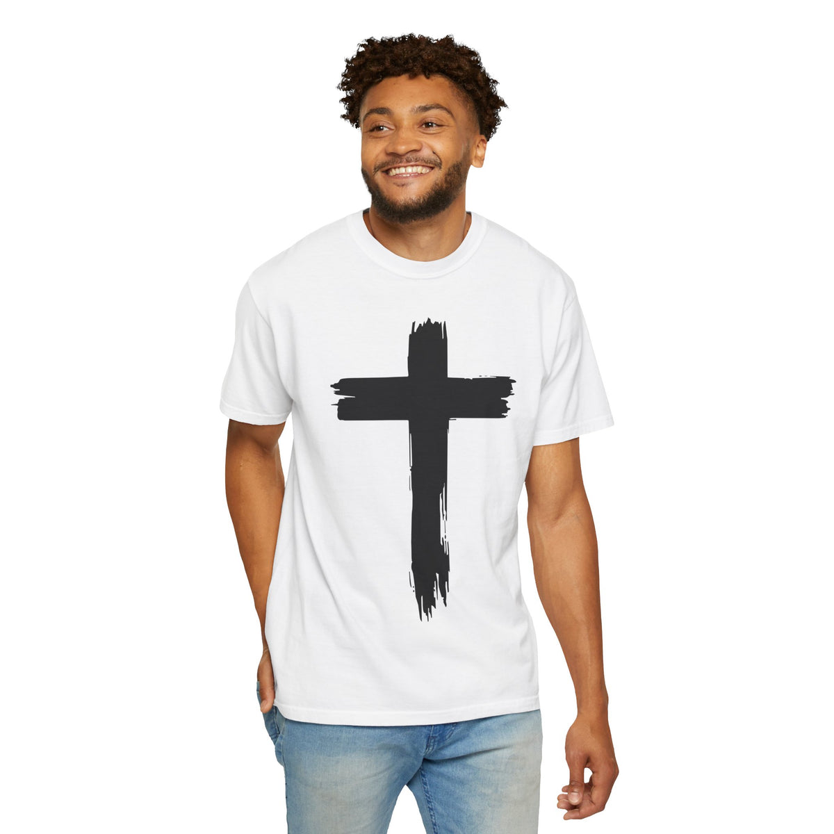 Painted Cross - Black