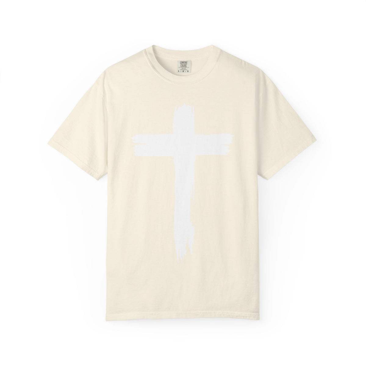 Painted Cross - White