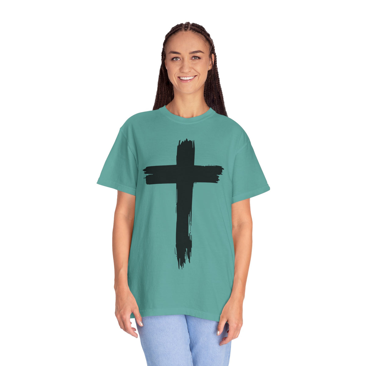 Painted Cross - Black