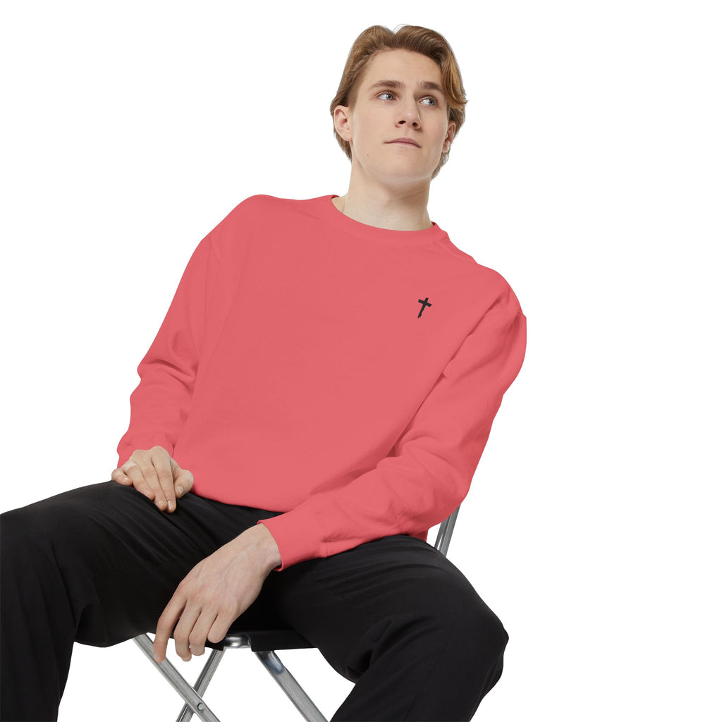 Heavy Sweatshirt - Cross (Embroidered)