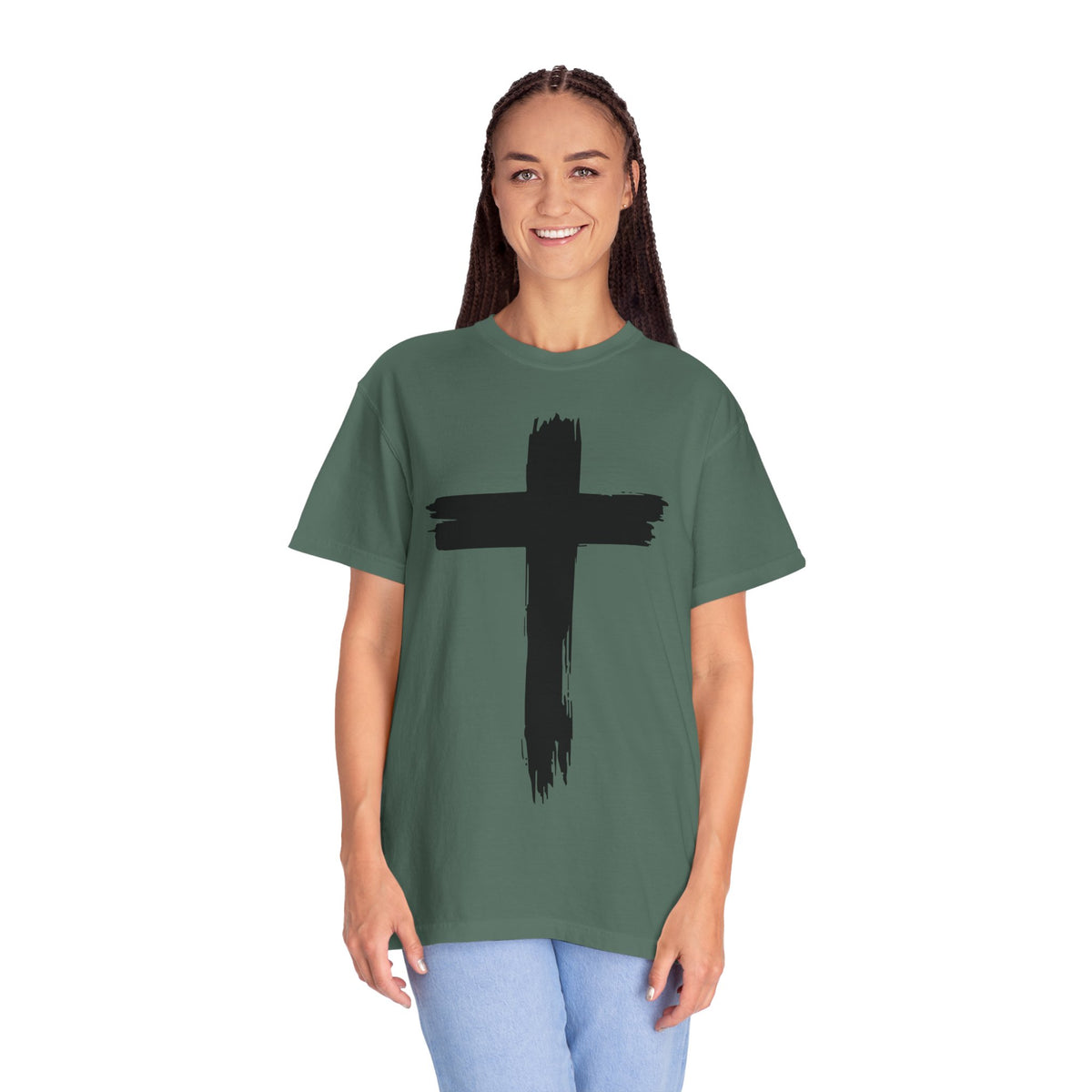 Painted Cross - Black