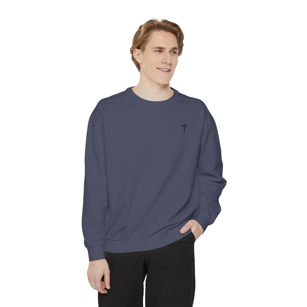 Heavy Sweatshirt - Cross (Embroidered)