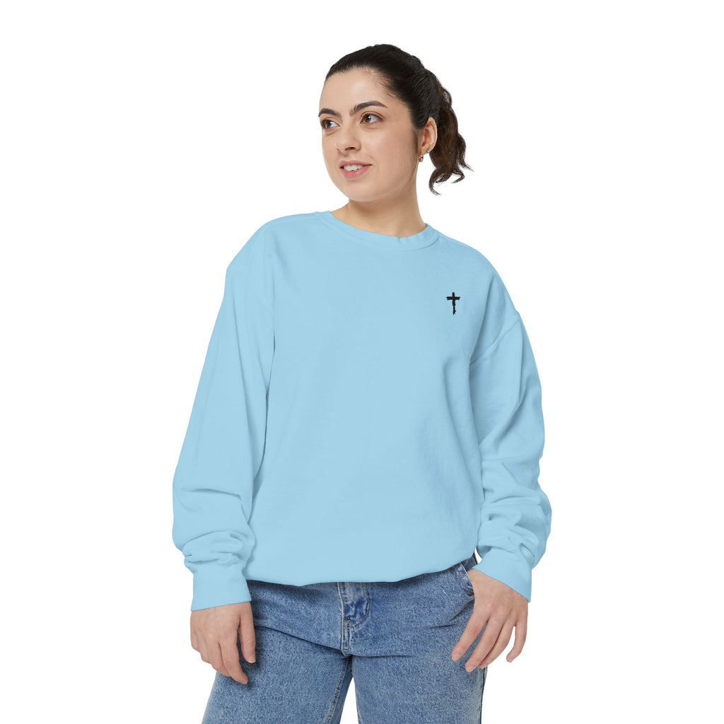 Heavy Sweatshirt - Cross (Embroidered)