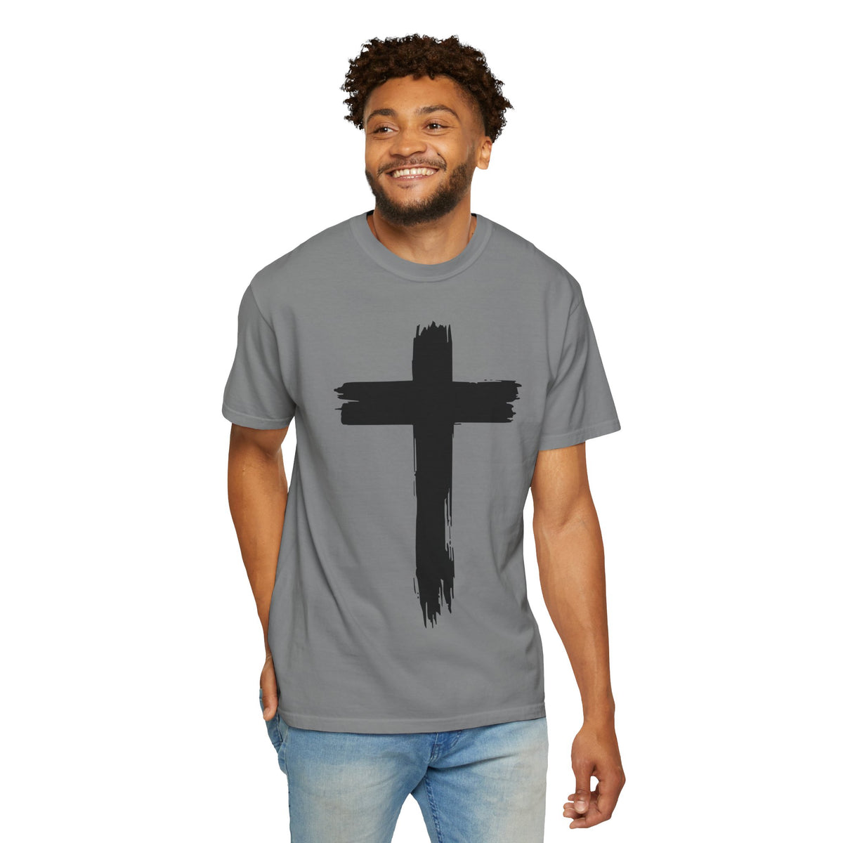 Painted Cross - Black
