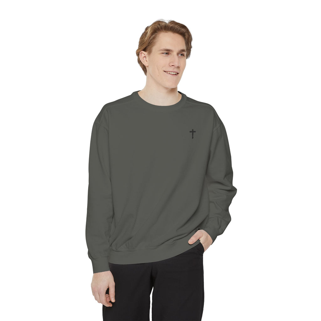 Heavy Sweatshirt - Cross (Embroidered)