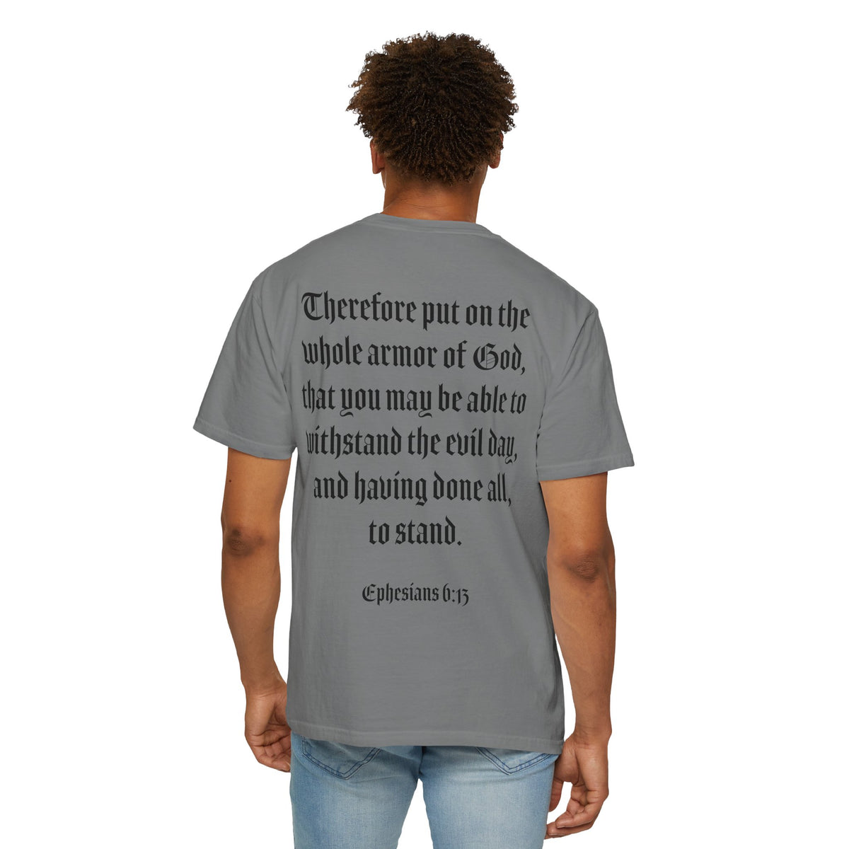 Eph. 6:13 - Armor of God - Black Script