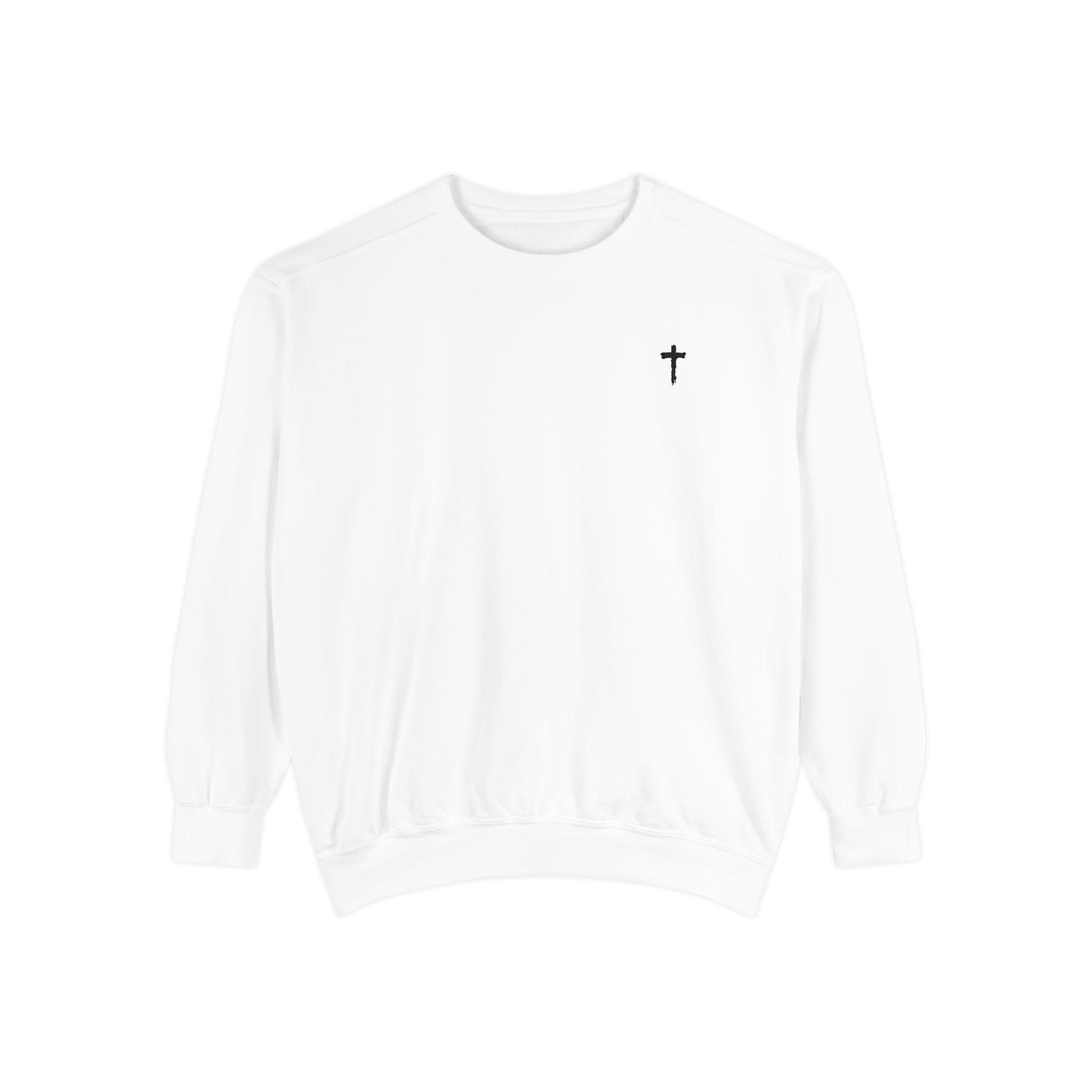 Heavy Sweatshirt - Cross (Embroidered) – Armor of God Apparel
