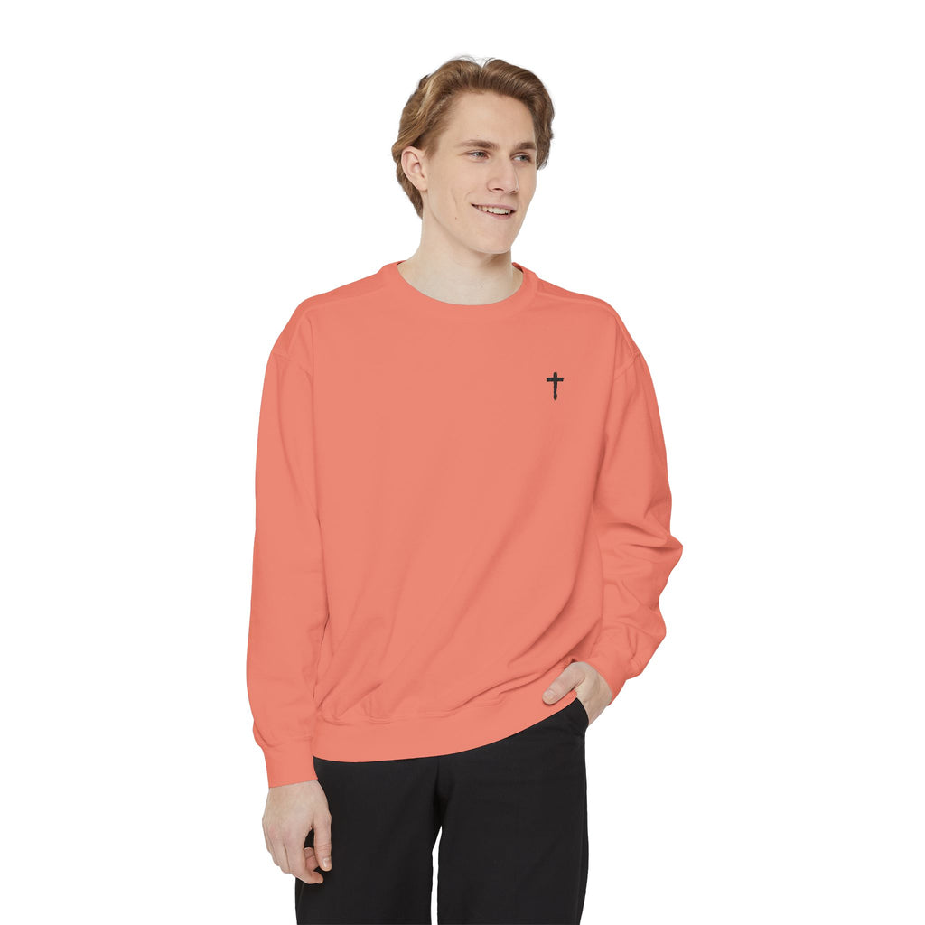 Heavy Sweatshirt - Cross (Embroidered)