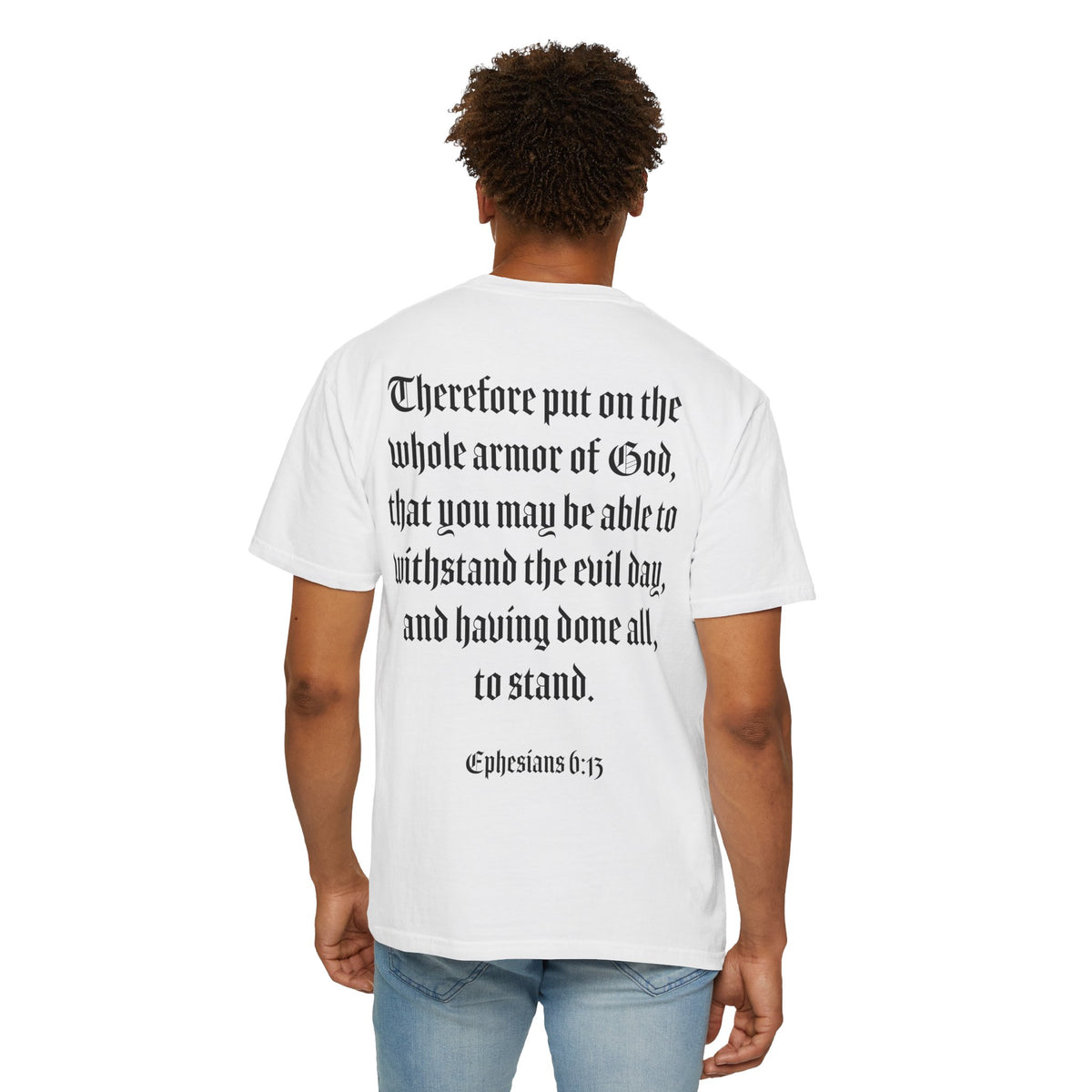 Eph. 6:13 - Armor of God - Black Script