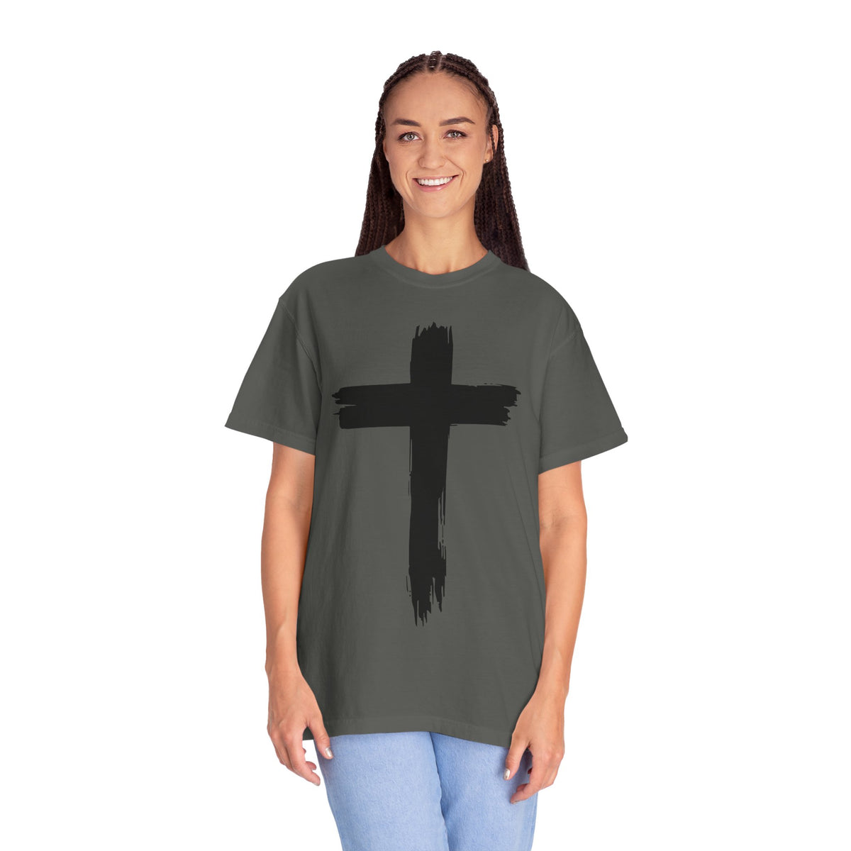 Painted Cross - Black