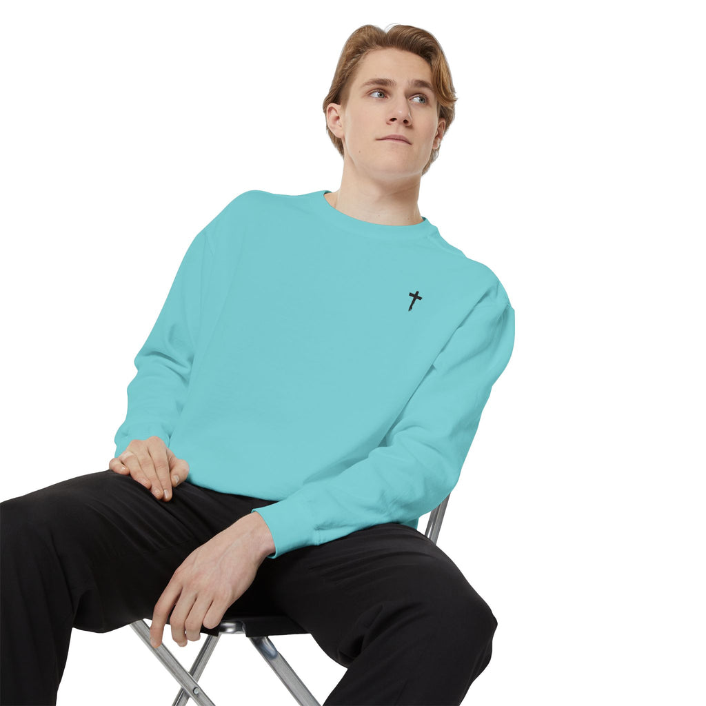 Heavy Sweatshirt - Cross (Embroidered)