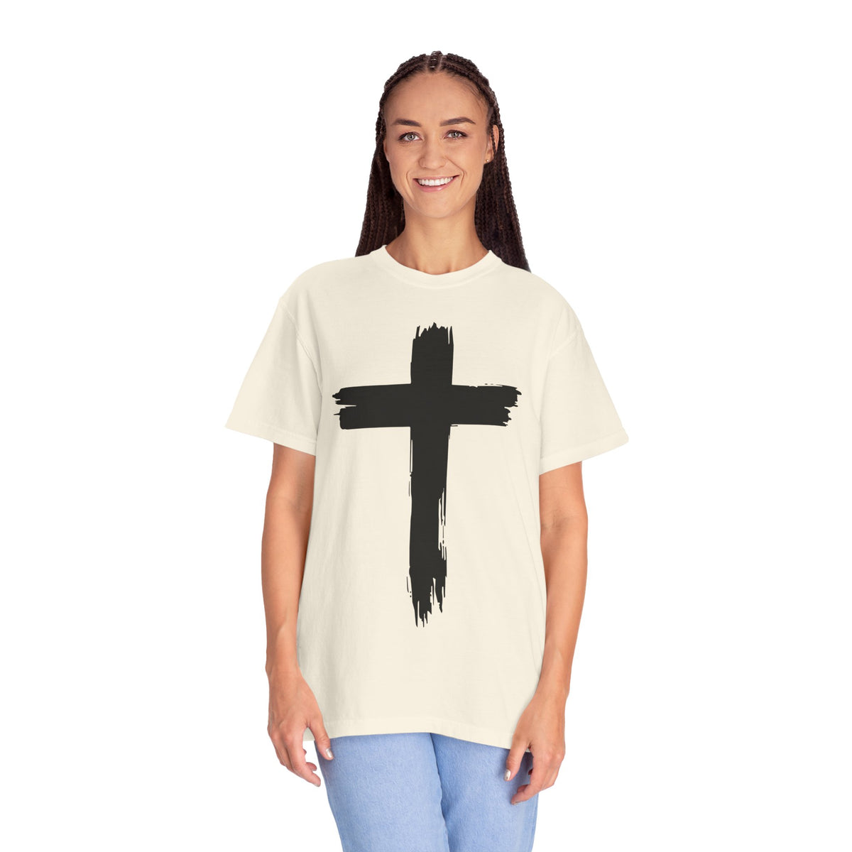 Painted Cross - Black