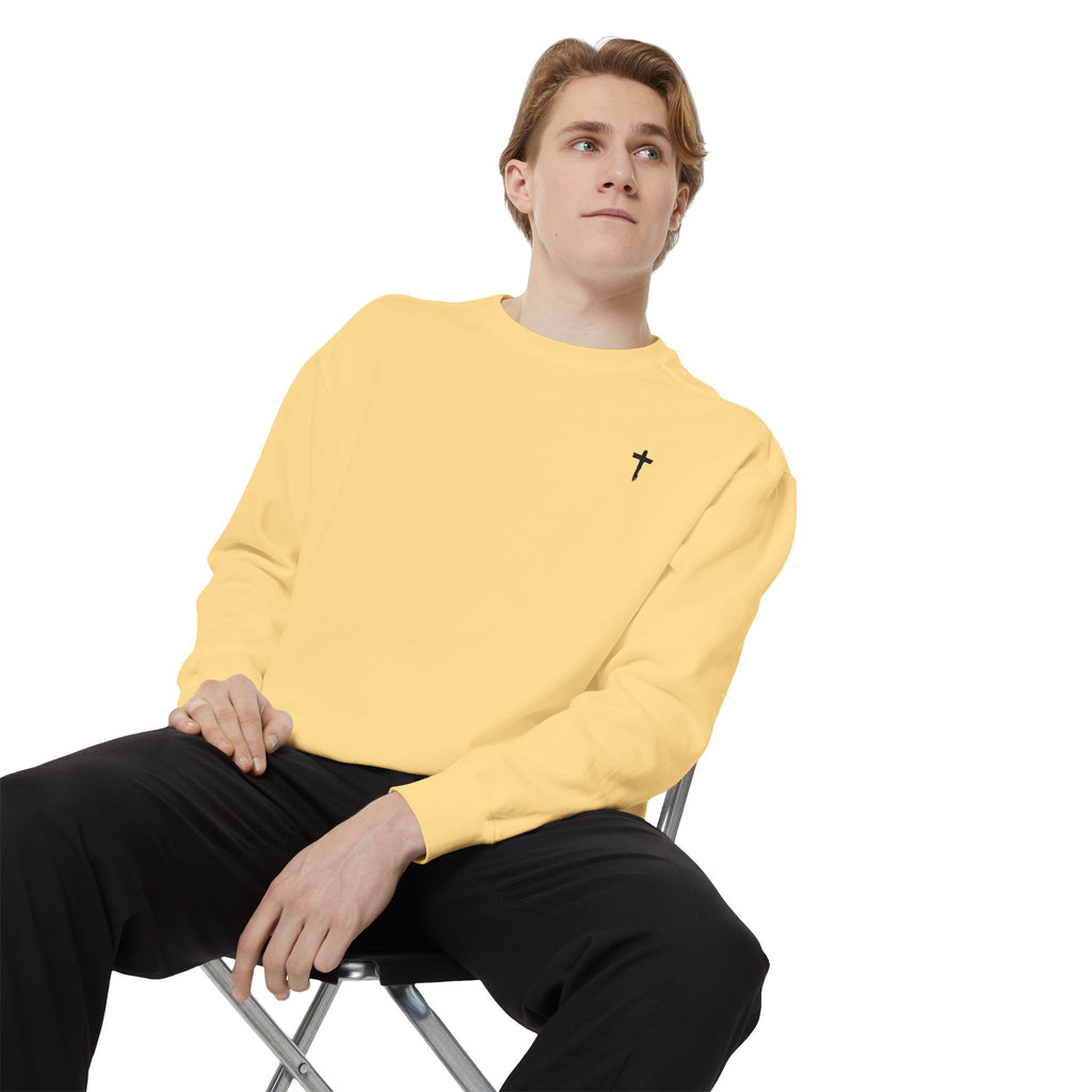 Heavy Sweatshirt - Cross (Embroidered)