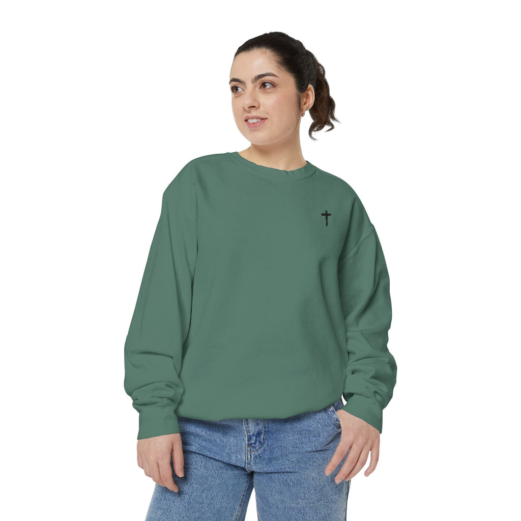 Heavy Sweatshirt - Cross (Embroidered)