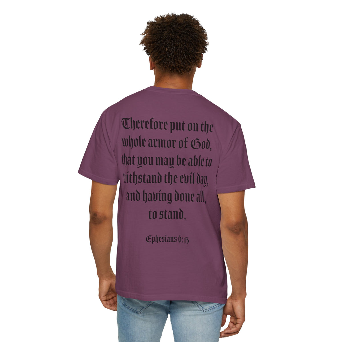 Eph. 6:13 - Armor of God - Black Script