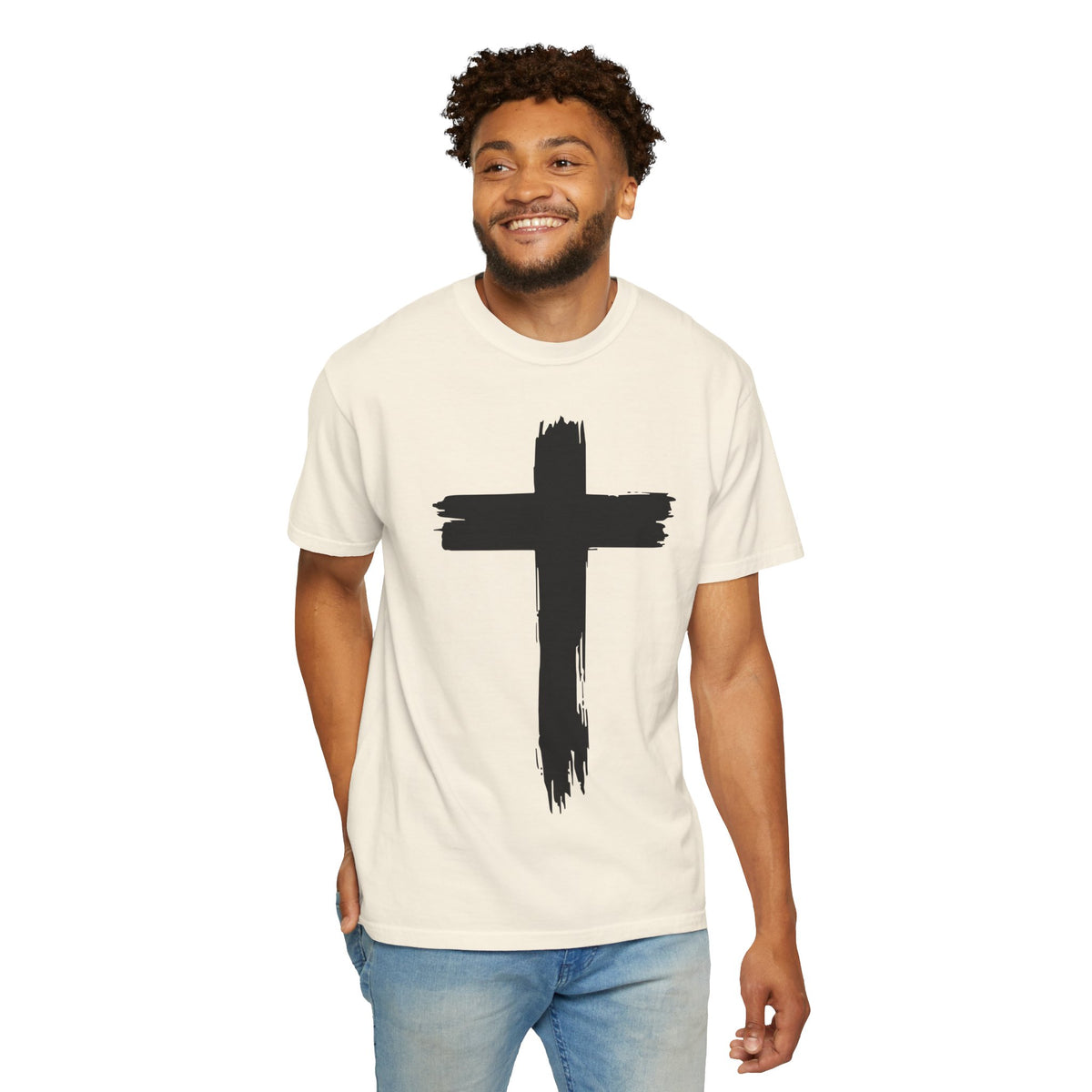 Painted Cross - Black