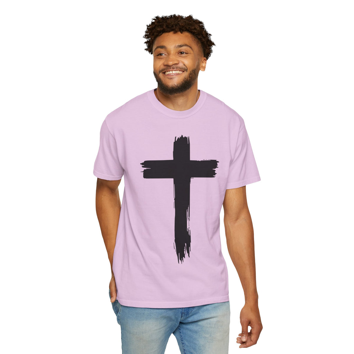 Painted Cross - Black