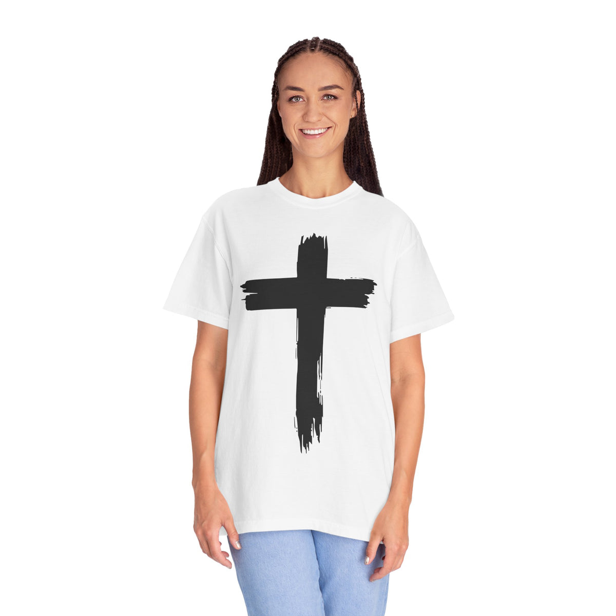 Painted Cross - Black