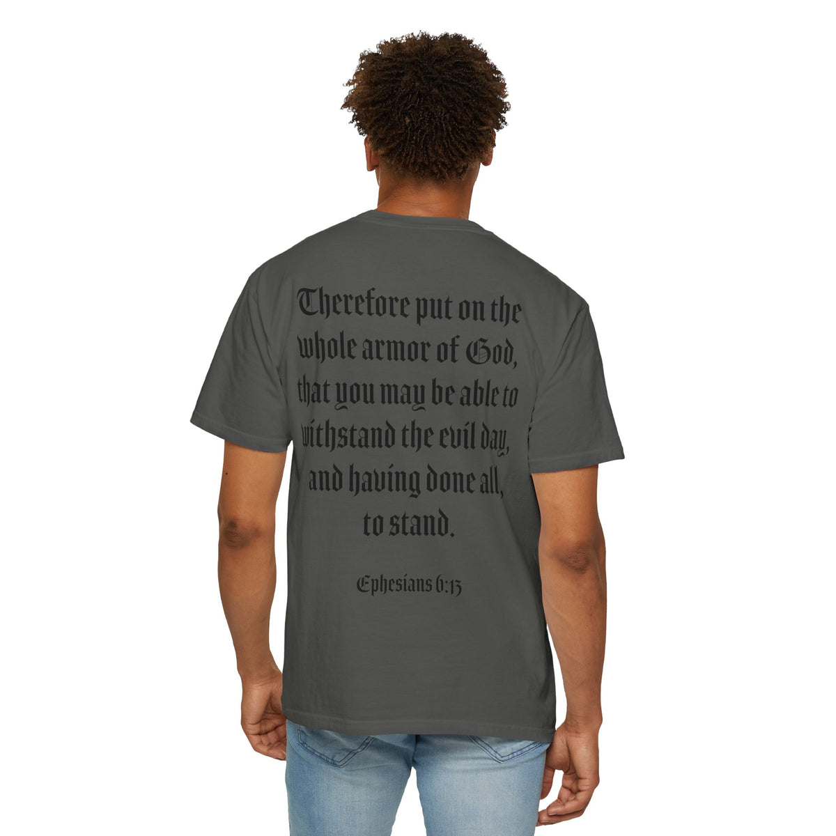 Eph. 6:13 - Armor of God - Black Script