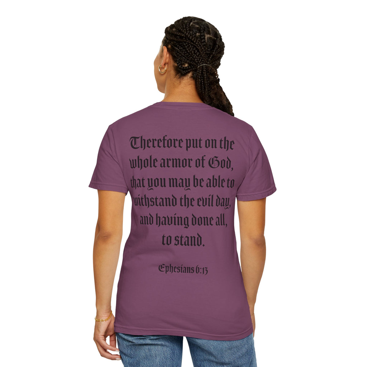 Eph. 6:13 - Armor of God - Black Script