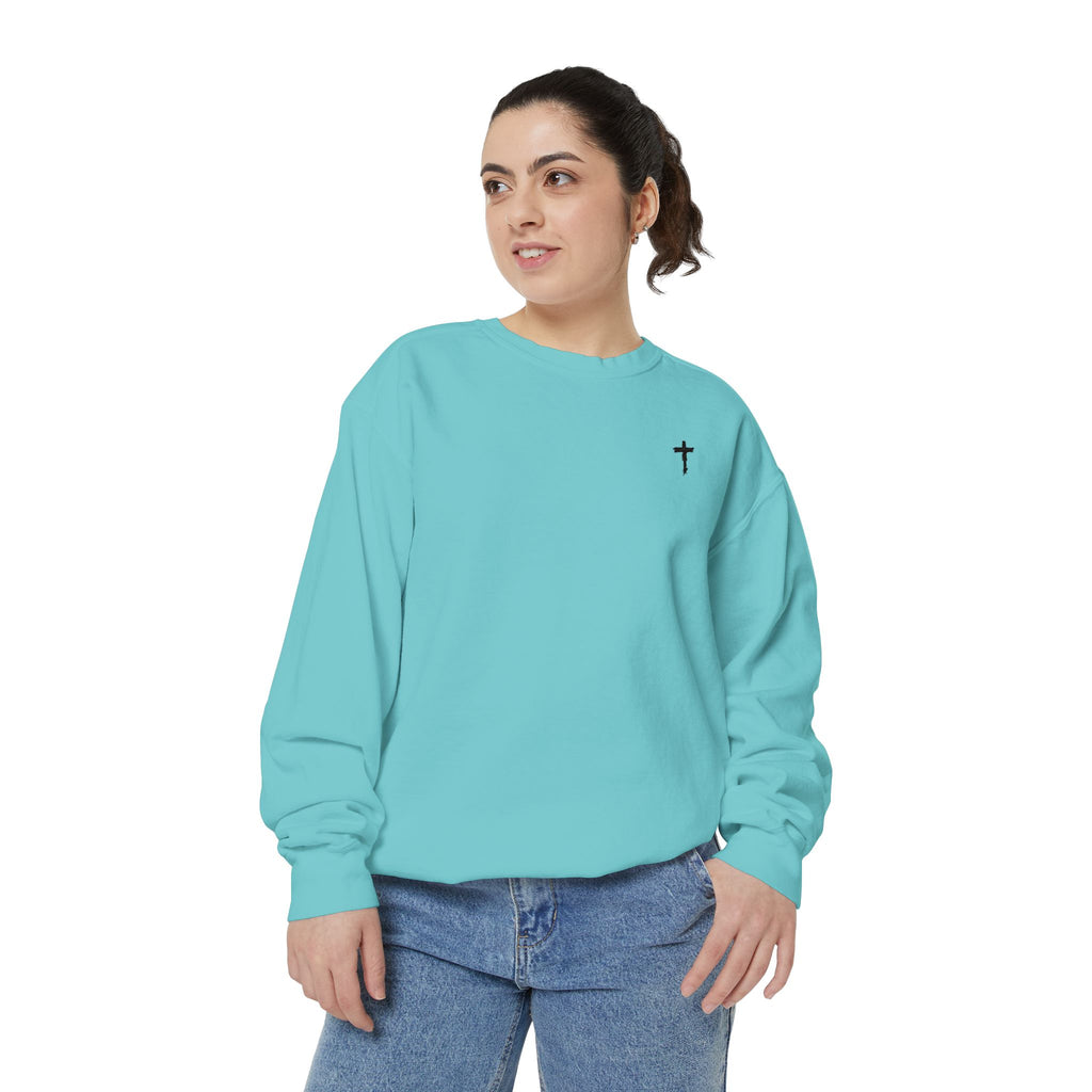 Heavy Sweatshirt - Cross (Embroidered)