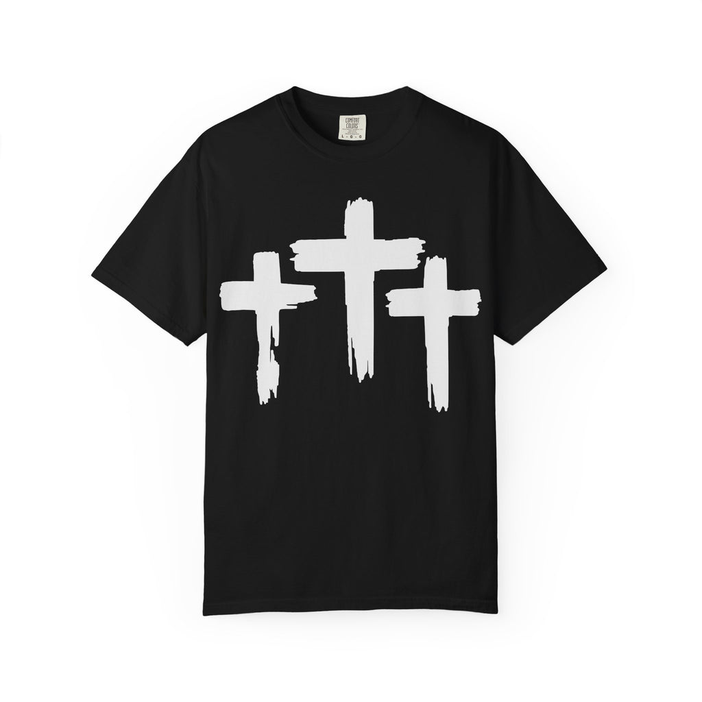 Three Crosses - White