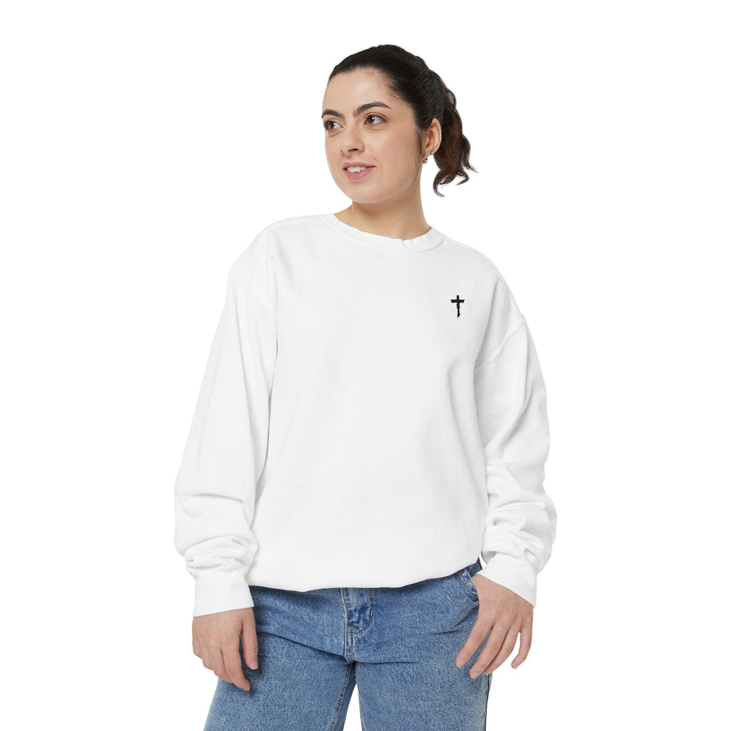 Heavy Sweatshirt - Cross (Embroidered)