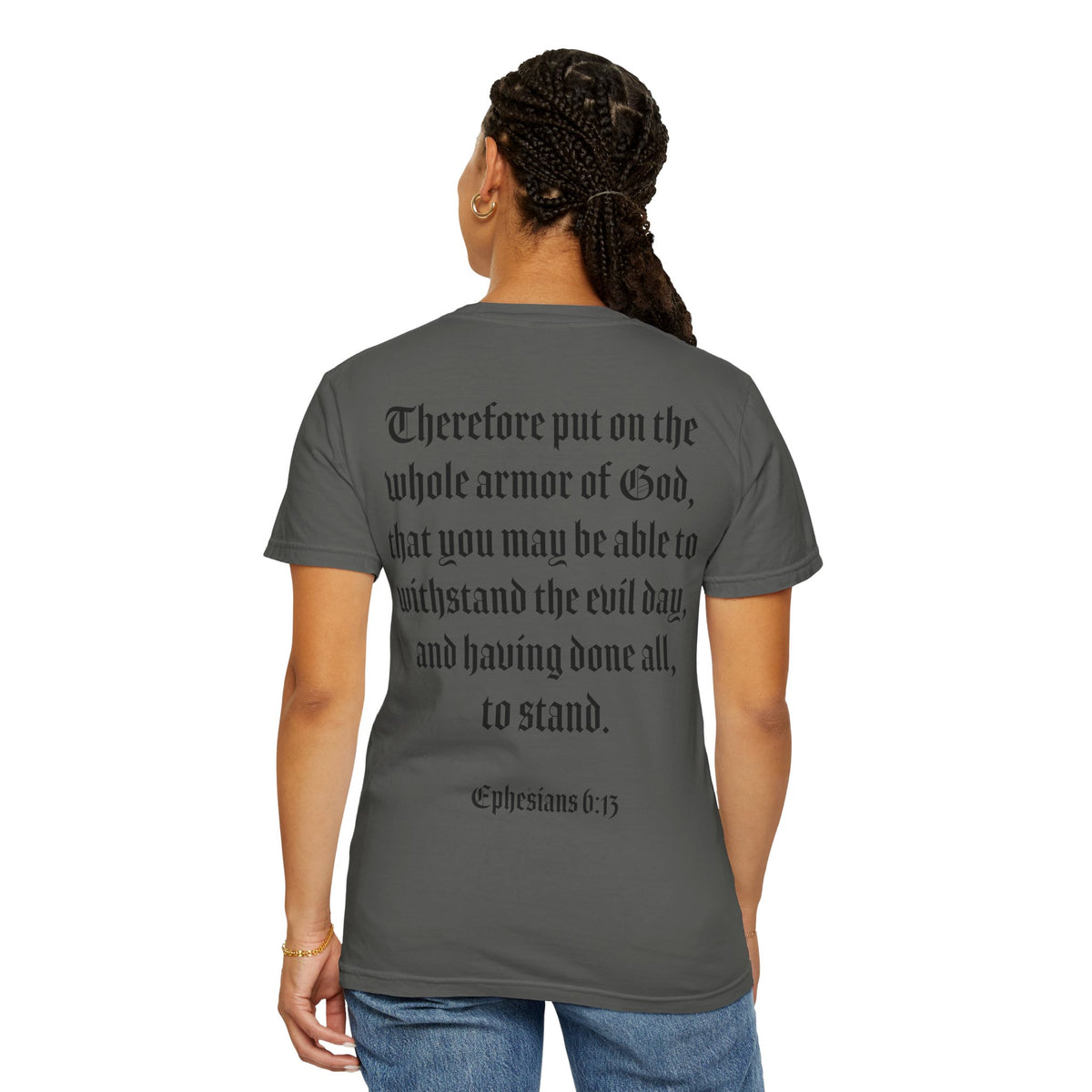 Eph. 6:13 - Armor of God - Black Script