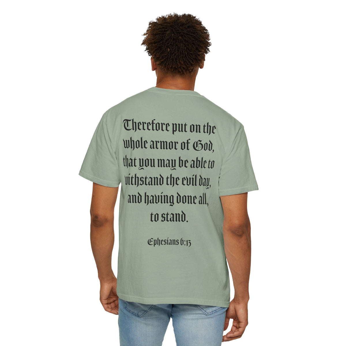 Eph. 6:13 - Armor of God - Black Script