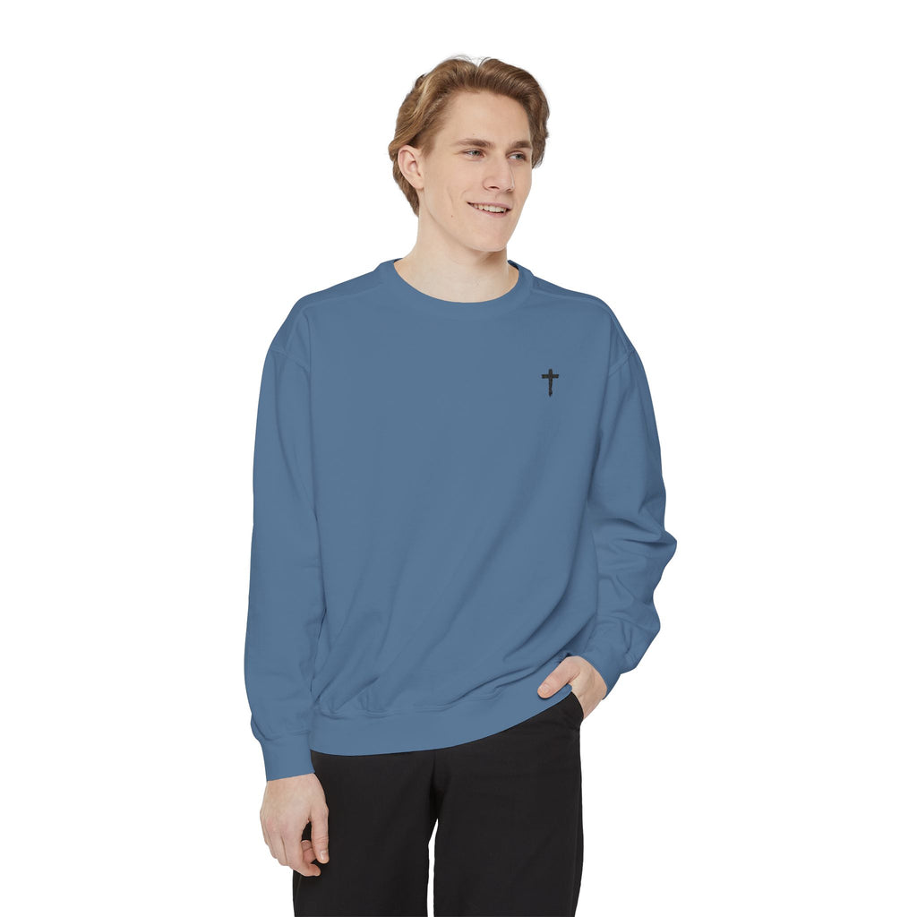 Heavy Sweatshirt - Cross (Embroidered)