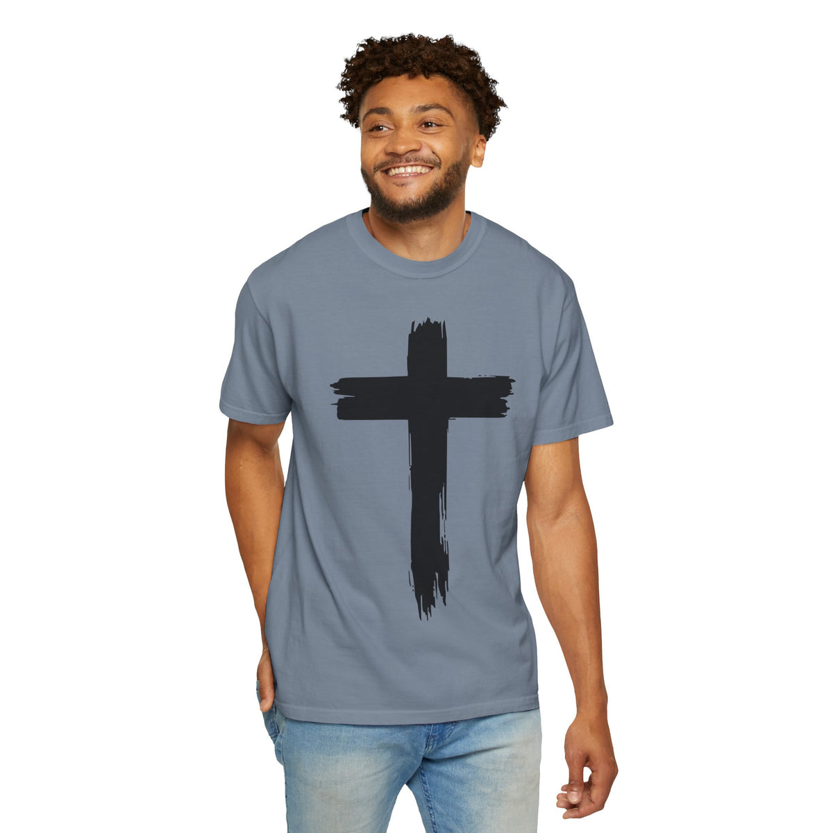 Painted Cross - Black