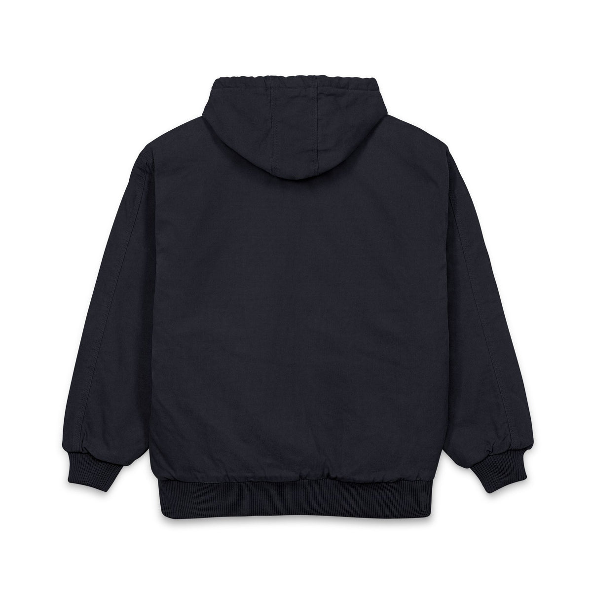 Men's Black Cross (Embroidered) Hooded Work Jacket