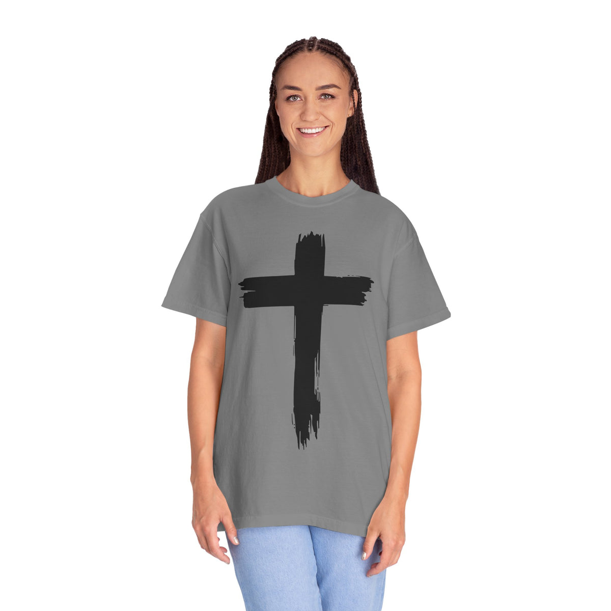 Painted Cross - Black