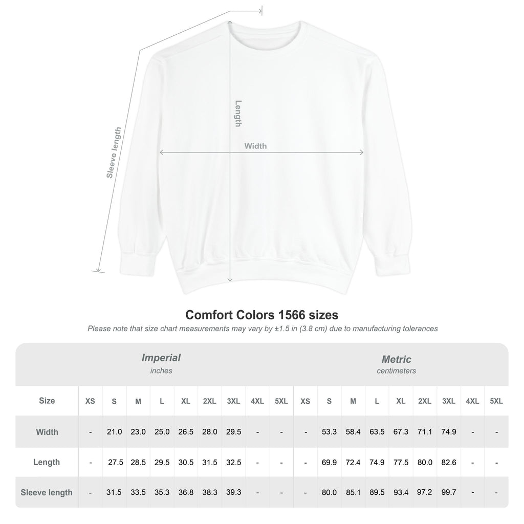 Heavy Sweatshirt - Cross (Embroidered)