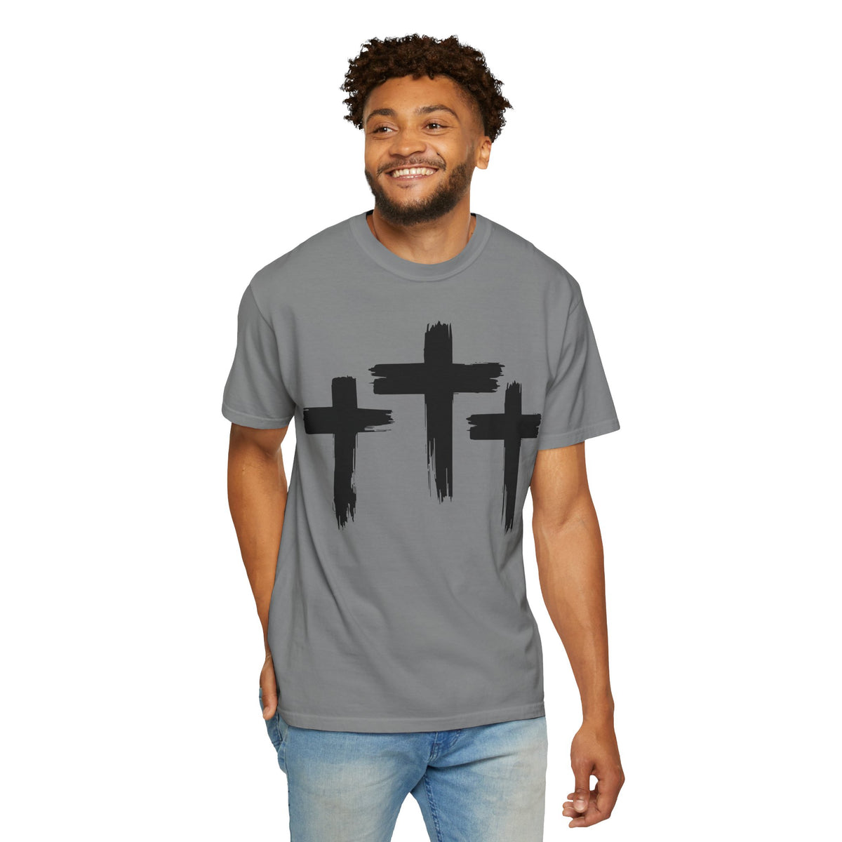 Three Crosses - Black