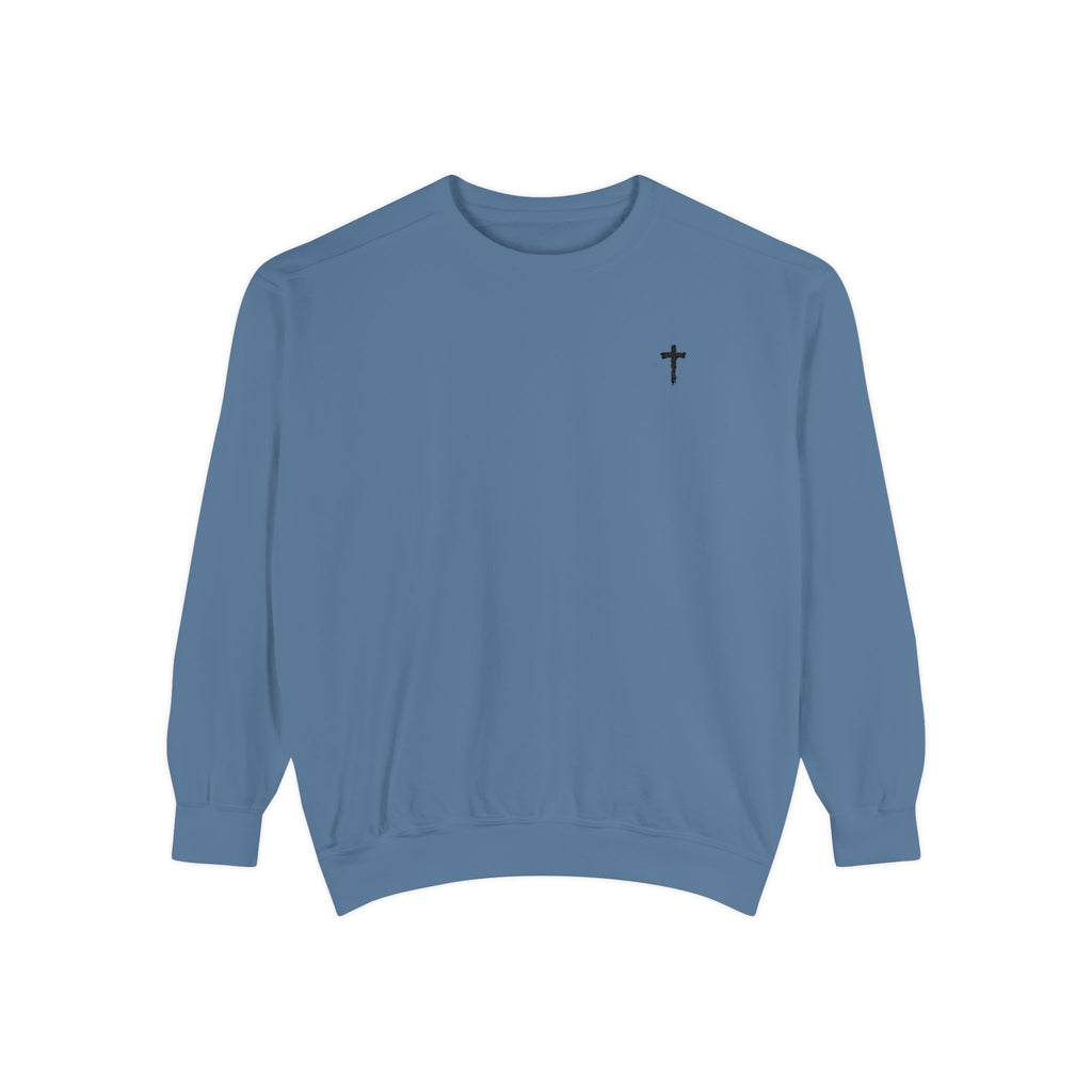 Heavy Sweatshirt - Cross (Embroidered) – Armor of God Apparel