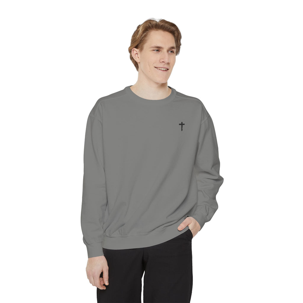 Heavy Sweatshirt - Cross (Embroidered)